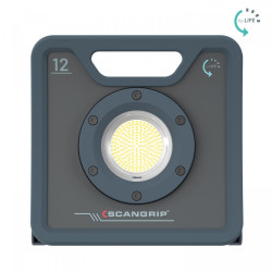 Darba lampa LED NOVA 12, 12000lm, Bluetooth IK07/IP67 + 3m statīvs, Scangrip
