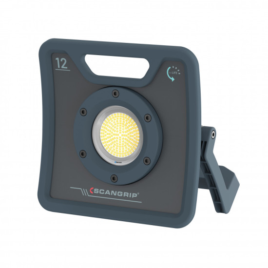 Darba lampa LED NOVA 12, 12000lm, Bluetooth IK07/IP67 + 3m statīvs, Scangrip