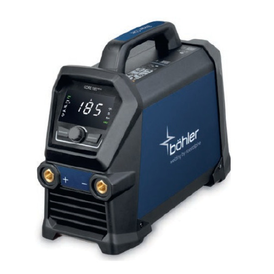 Elektrodu metināšanas iekārta/ invertors Core 185 + piederumi, Böhler Welding
