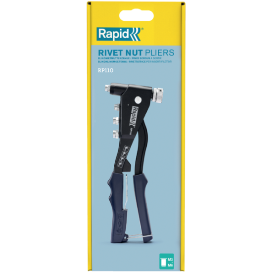 Vītņu kniežu kniedētājs RP110, Rapid