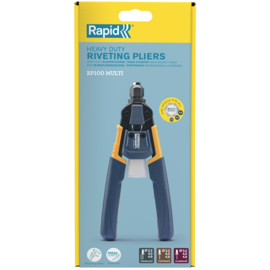 Kniedēšanas pistole RP100 Multi Press Less, Rapid