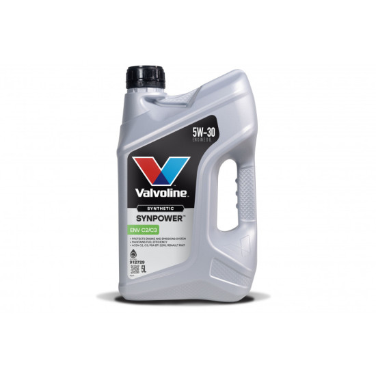 Motoreļļa Synpower ENV C2/C3 5W30 5L, Valvoline