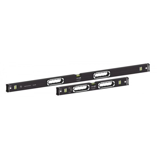 Līmeņu komplekts 196-2 Dark Shadow 61cm + 122cm, Stabila