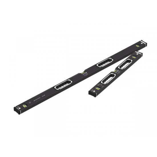 Līmeņu komplekts 196-2 Dark Shadow 61cm + 122cm, Stabila
