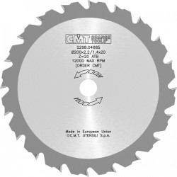 Trimmera zāģripa 2,2 mm 200 x 20 mm, Z20, CMT