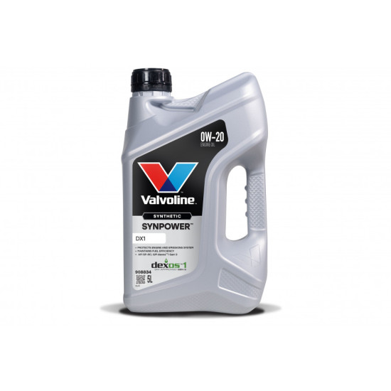 Motoreļļa Synpower DX1 0W20 5L, Valvoline