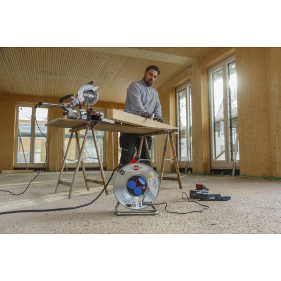 Garant S pagarinātājs ar spoli, 3G2,5, 25 m, 220 V, Brennenstuhl
