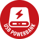 Prožektors LED RUFUS 1500 MA USB uzlādējama powerbank 1500lm, Brennenstuhl