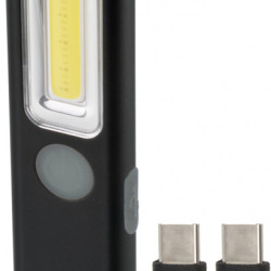 LED rokas lampa PL 200, AC, USB uzlādējama, IP20, 200 lm, Brennenstuhl