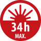 Kabatas lukturis LED TL 410F 3xAAA patareid IP44 350lm, Brennenstuhl