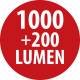 Darba lampa LED HL 1000 A USB uzlādējama IP54 1000+200lm, Brennenstuhl