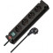 Pagarinātājs 230 V IP20 1,5m black, Brennenstuhl