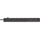Bremounta pagarinātājs ar 2× USB-C, 5 kontaktligzdas, slēdzis, 3 m kabelis, melns, Brennenstuhl