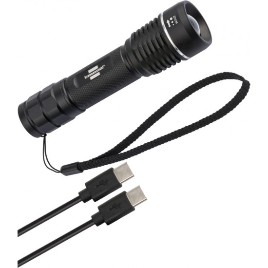 Kabatas lukturis LuxPremium TL 601 AF, uzlādējams, LED, 600 lm, USB-C, IP67, Brennenstuhl