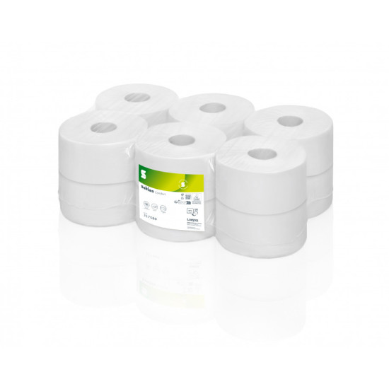 Toilet paper centerfeed, Comfort, 12 x 180 m CF2, Satino