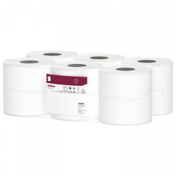 Tualetes papīrs HiLine JT, 2-slāņi, 12 x 120 m ruļļi, JT1, Satino