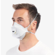 Respirators ar vārstu 9322 Aura+, retail pack FFP2, 3M
