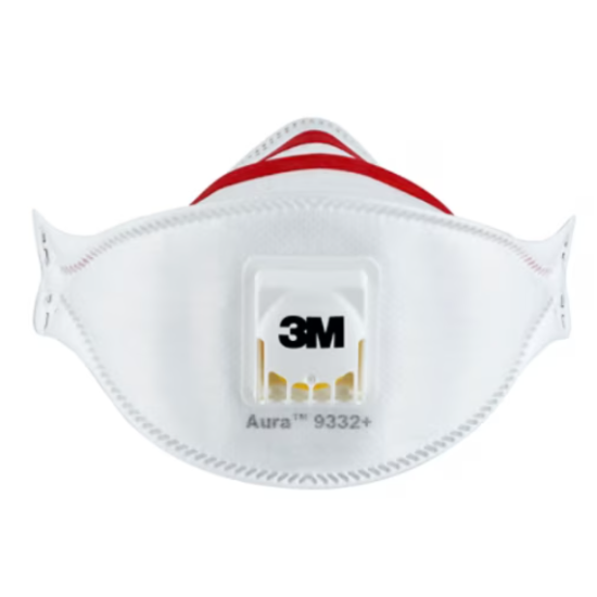 Respirators Aura 9332+, retail pack FFP3, 3M