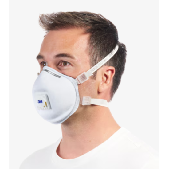 Respirators 9928 ar vārstu, mīkstu blīvi un ozonu, retail pack FFP2, 3M