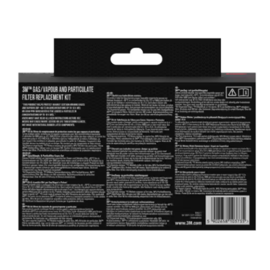 Particulate Filter 5935 (2pcs), P3 + Filter Holder 501 (1 pair), 3M
