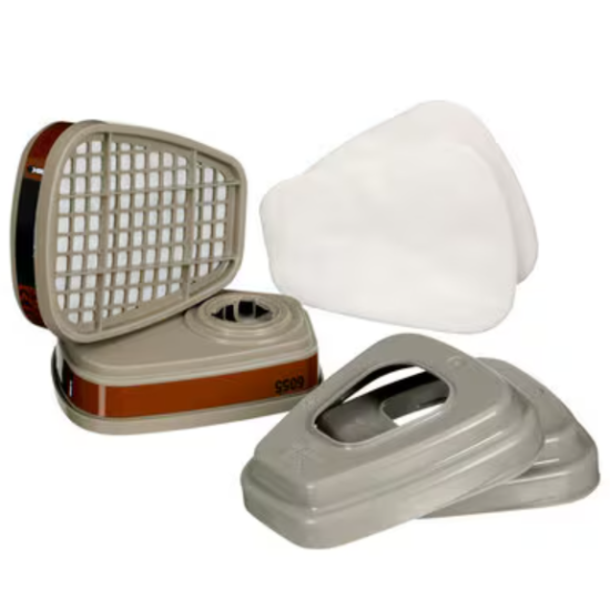 Filter Kit 6002-1, A2P2 Organic Vapours (2x6055, 2x5925, 2x501), 3M