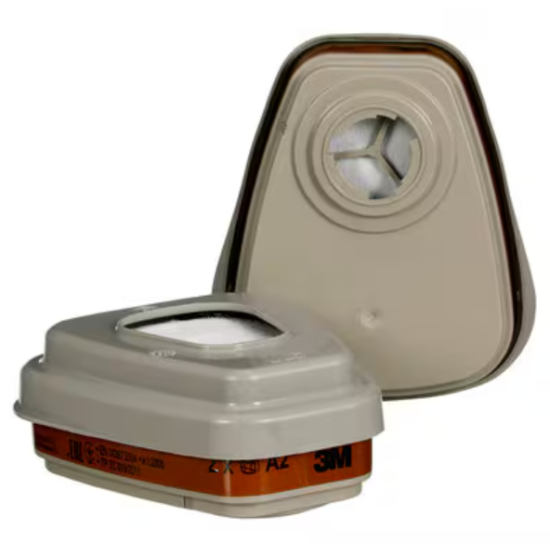 Filter Kit 6002-1, A2P2 Organic Vapours (2x6055, 2x5925, 2x501), 3M