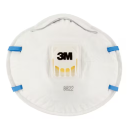 Respirators ar vārstu 8822 FFP2, 3M