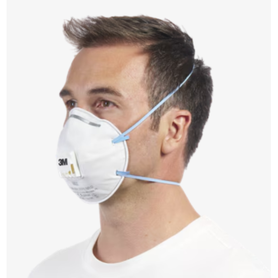 Respirators ar vārstu 8822 FFP2, 3M