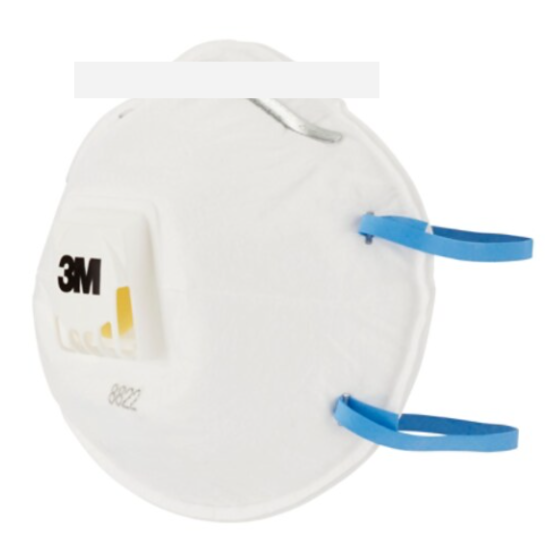 Respirators ar vārstu 8822 FFP2, 3M
