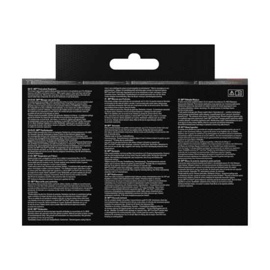 Respirators ar vārstu 9922 retail pack FFP2, 3M