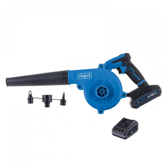 Akumulatora darbnīcas pūtējs C-WBL180-X – SET S, Scheppach