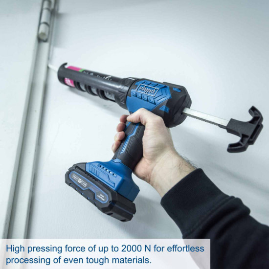 Akumulatora silikona pistole C-SEG310-X – SET S, Scheppach