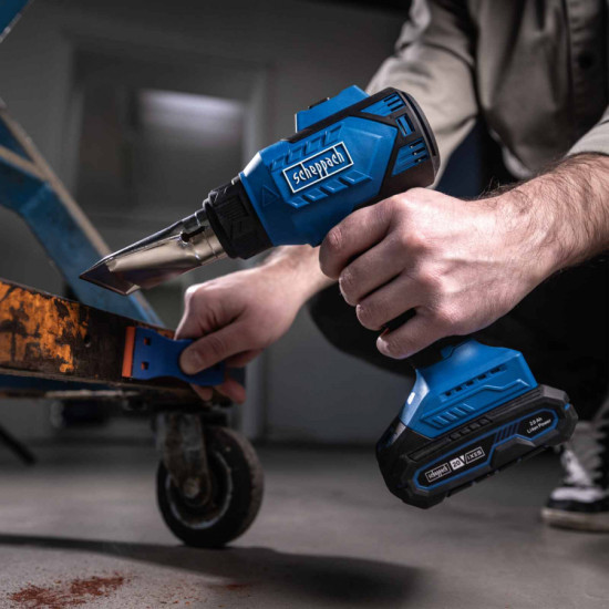 Akumulatora celtniecības fēns C-HAG550-X – SET S, Scheppach