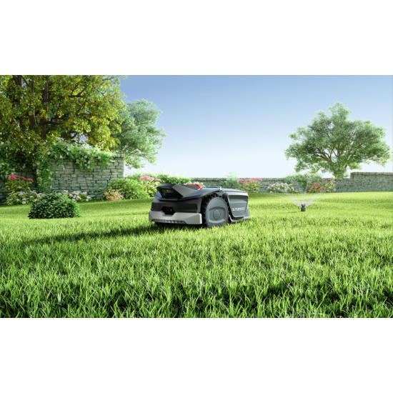 Bezvadu mauriņa pļāvējs - robots V1 ar uzlādes stacijas pārsegu, Sunseeker