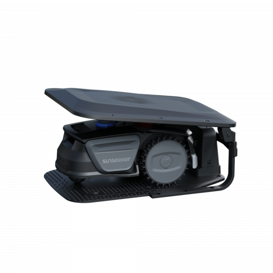 Bezvadu mauriņa pļāvējs - robots V1 ar uzlādes stacijas pārsegu, Sunseeker