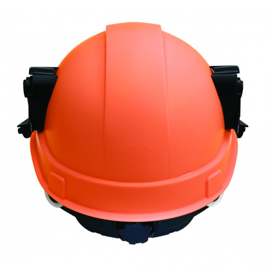 Yukon Chainsaw Safety Helmet with Protective Ear Muff and Mesh Visor, OREGON