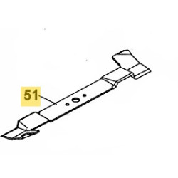 Left blade 86 RD LT1 R86, MTD