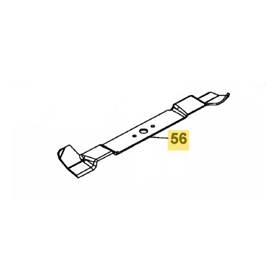 Right blade 920mm RD LT2 R92, MTD