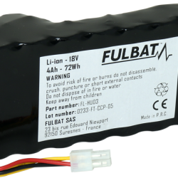Akumulators Husqvarna / Gardena 18V, 4Ah FL-HU03, Fulbat