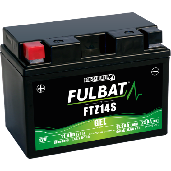 Akumulators 12V 11,2Ah FTZ14S GEL, Fulbat