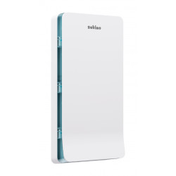 Interfold Slim folded paper towel dispenser/ large PT2, Satino by WEPA