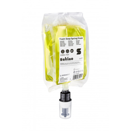 Putu ziepes spring fresh, 6x 1000 ml SF1, Satino by WEPA