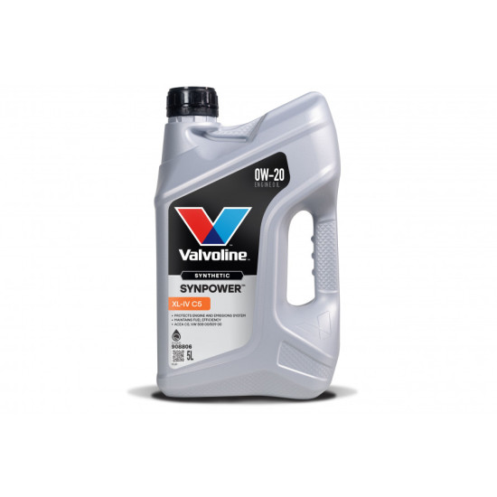 Motoreļļa Synpower Xl-IV C5 0W20 5L, Valvoline