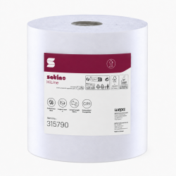 Satino HiLine papīrs 36,5x35,0cm 350m/3 zils CR1, Satino by WEPA
