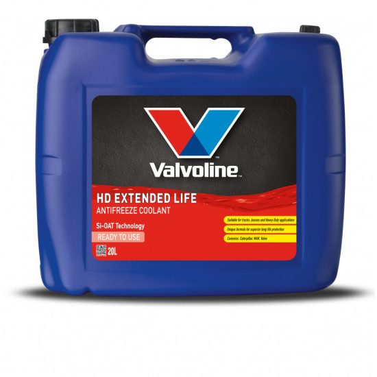 Dzesēšanas Šķidrums HD Extended Life 50/50 RTU 20L, Valvoline