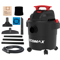 Putekļu sūcējs sausai un slapjai sūkšanai EMX 20L, 1100W, Ecomax