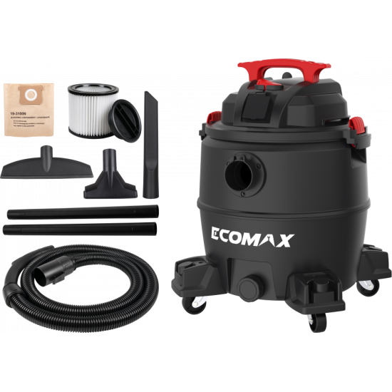 Mitrās un sausās uzkopšanas putekļsūcējs EMX 30L, Ecomax