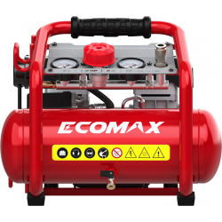 Kompresors EMX 800W 6L, bezeļļas, kluss, Ecomax