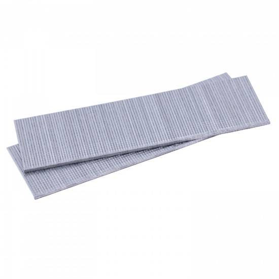 Finish nails 0´, 18GA, electrogalvanized, glued strip, 5000 pcs/pack 42x1,2 mm, Ecomax