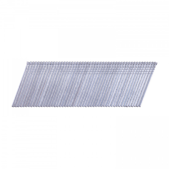 Finish nails 20´, 16GA, electrogalvanized, glued strip, 2500 pcs/pack 32x1,6 mm, Ecomax